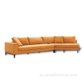 Sala de estar moderna muebles minimalistas l sofá en forma de